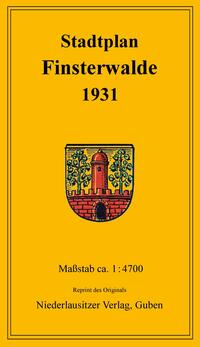 Stadtplan Finsterwalde 1931