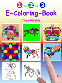 1-2-3 E-Coloring-Book