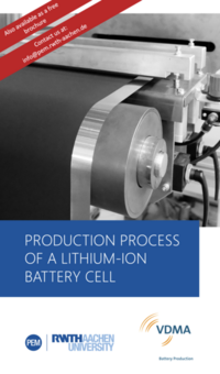 PRODUCTION PROCESS OF A LITHIUM-ION BATTERY CELL