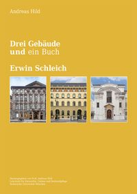 Drei Gebäude und ein Buch