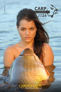 Carponizer Karpfenkalender 2026 - Angelkalender - carp fishing calendar