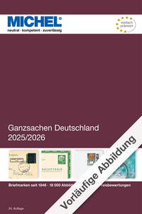 Ganzsachen Deutschland 2025/2026