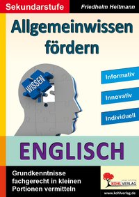Allgemeinwissen fördern ENGLISCH