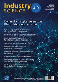 Industrie 4.0 Science (4/2026) E-Journal
