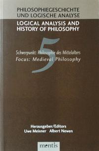 Schwerpunkt: Philosophie des Mittelalters / Medieval Philosophy