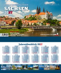 Drei-Monatskalender Sachsen 2027