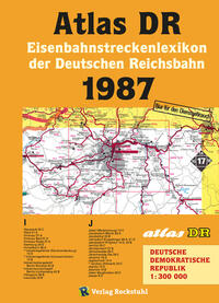 ATLAS DR 1987 - Eisenbahnstreckenlexikon der Deutschen Reichsbahn