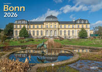 Bonn 2026 Bildkalender A3 quer, spiralgebunden