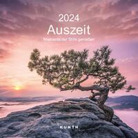 Auszeit - Momente der Stille genießen - KUNTH Broschurkalender 2024