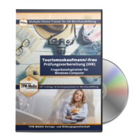 Tourismuskaufmann (m/w/d) IHK für Windows mit über 3000 Lern-/Prüfungsfragen