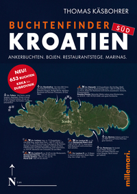 Buchtenfinder Kroatien Süd - Ausgabe 2025