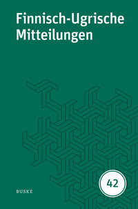 Finnisch-Ugrische Mitteilungen Band 42
