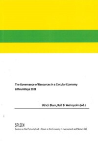 The Governance of Resources in a Circular Economy. LithiumDays 2021