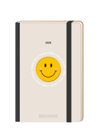 Terminplaner LetterArt 2026 Smiley