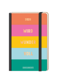Terminplaner LetterArt 2026 wird wundervoll
