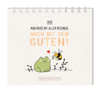 Mini-Kalender 2026 Man muss mit allem rechnen