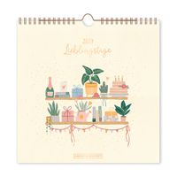 Wandkalender quadratisch 2027 Lieblingstage