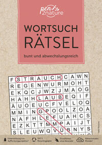 Wortsuchrätsel • bunt und abwechslungsreich