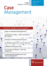 Case Management Ausgabe 3/2025