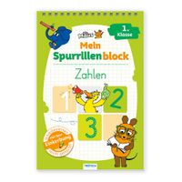 TRÖTSCH - Die Maus Mein Spurrillenblock Zahlen Übungsbuch