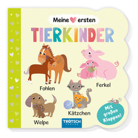 TRÖTSCH - Klappenbuch Meine ersten Tierkinder