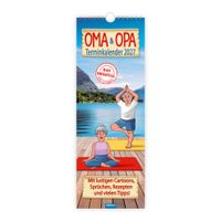 TRÖTSCH - Maxi-Streifenkalender Oma und Opa Terminkalender 2027