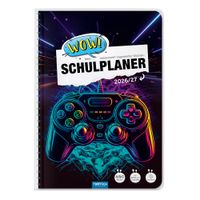 TRÖTSCH - Schulplaner WOW Gaming 26/27