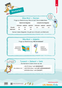 Poster: Lilli, Bakabu & du Zeitformen 3 VS