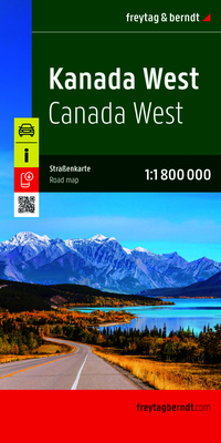 freytag & berndt Straßenkarte Kanada West 1:1,8 Mio.