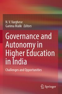 Governance and Autonomy in Higher Education in India