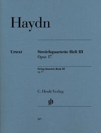 Joseph Haydn - Streichquartette Heft III op. 17