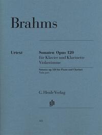 Johannes Brahms - Klarinettensonaten op. 120