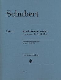 Franz Schubert - Klaviersonate a-moll op. post. 143 D 784