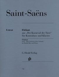 Camille Saint-Saëns - Elefant aus „Der Karneval der Tiere“ für Kontrabass und Klavier