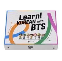 Learn! KOREAN With BTS (Global New Cover Edition) | With Motipen | Korean Learning for Beginners With BTS Voices | Korean Keyboard Stickers | Flash Cards